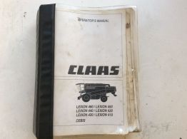 Lexion 460 Operators Manual