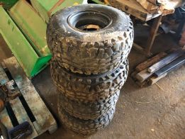 Kawasaki Mule 4010 Complete Set of Wheels & Tyres