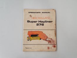 Super Hayliner 276 Operators Manual