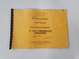 12" Self Propelled Swather Operating Instructions and Parts List