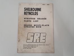 SR4200 Multi-plate Uprated Rice Stripper Header Parts List