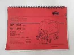 RV1901/1601 Parts Manual