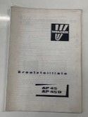 Parts Manual 